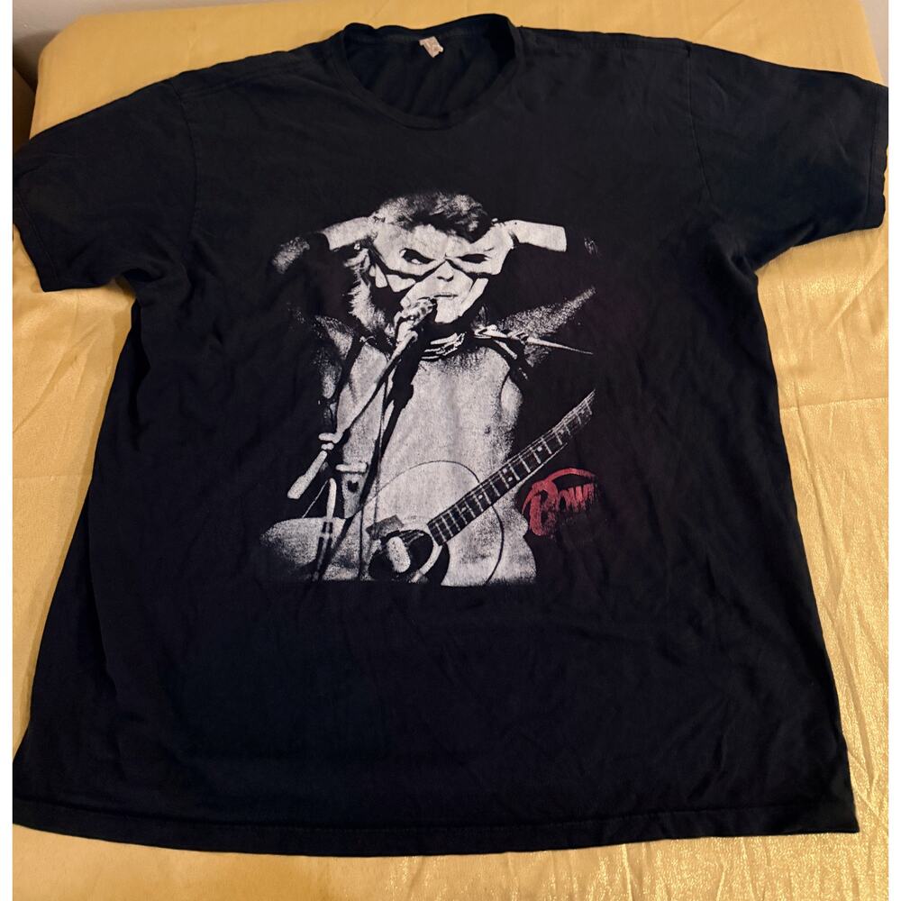 BOWIE Authentic 2018 LA Celebrity Tribute Concert Tee Collectible XL